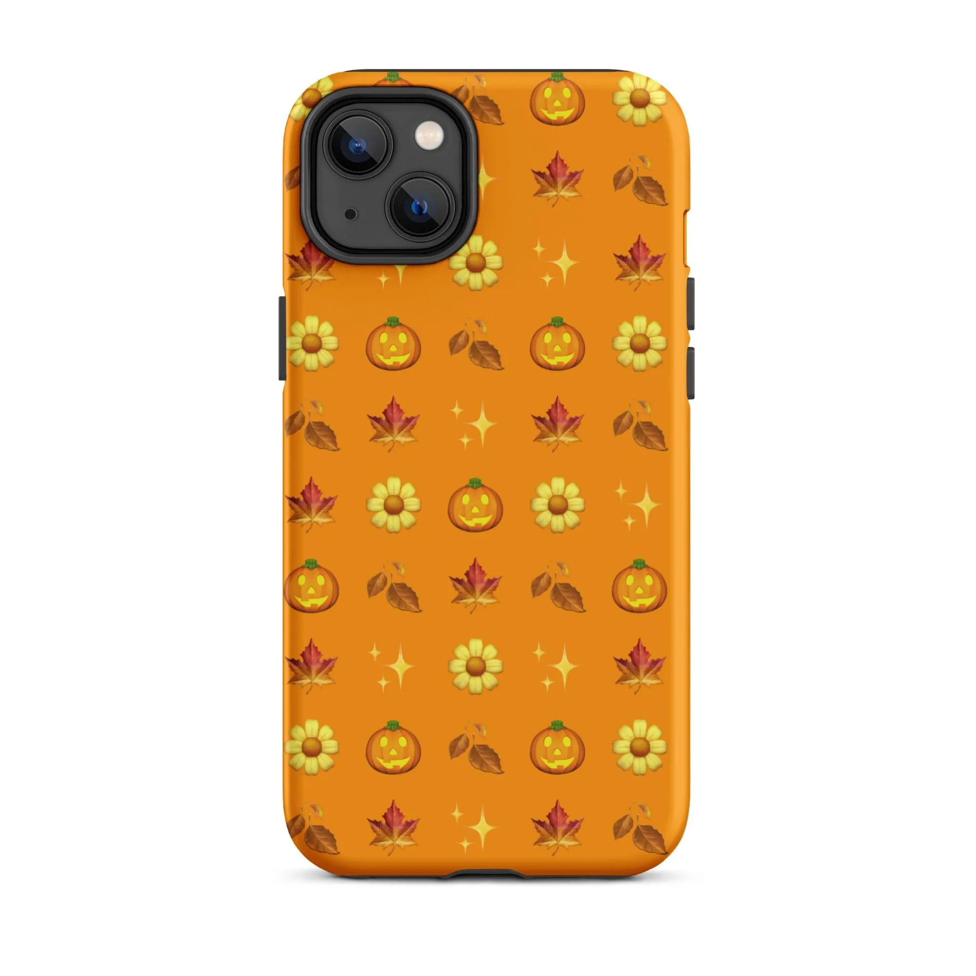 Autumn fall pattern iPhone case